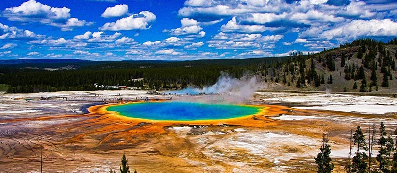 Wyoming Prismatic Yellowstone National Park USA Wyoming Prismatic Yellowstone National Park