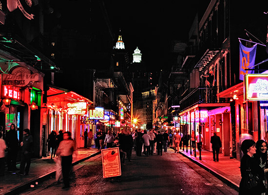 New Orleans Bourbon Street, DriveAway USA Top Drives