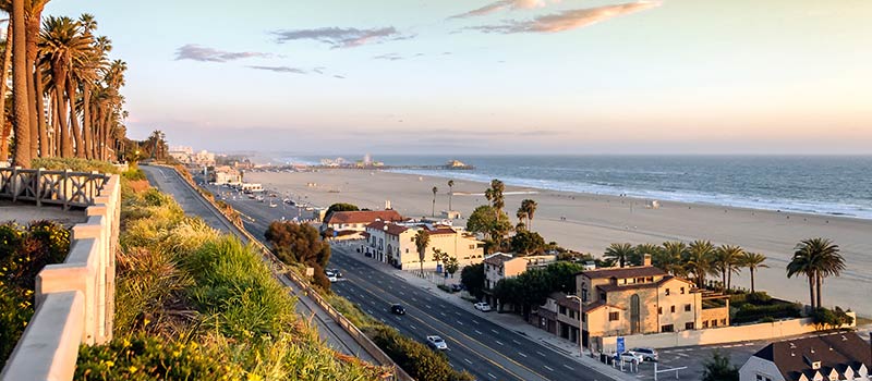 Pacific Coast Highway Santa Monica - LA Pacific Coast Highway Los Angeles