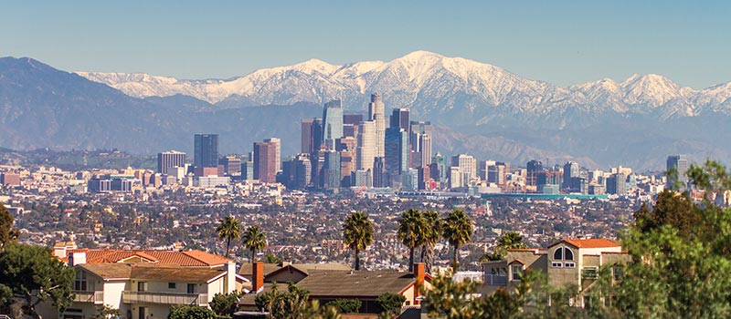 LA Snow Peaked Mountains Snow Peaked Mountains LA